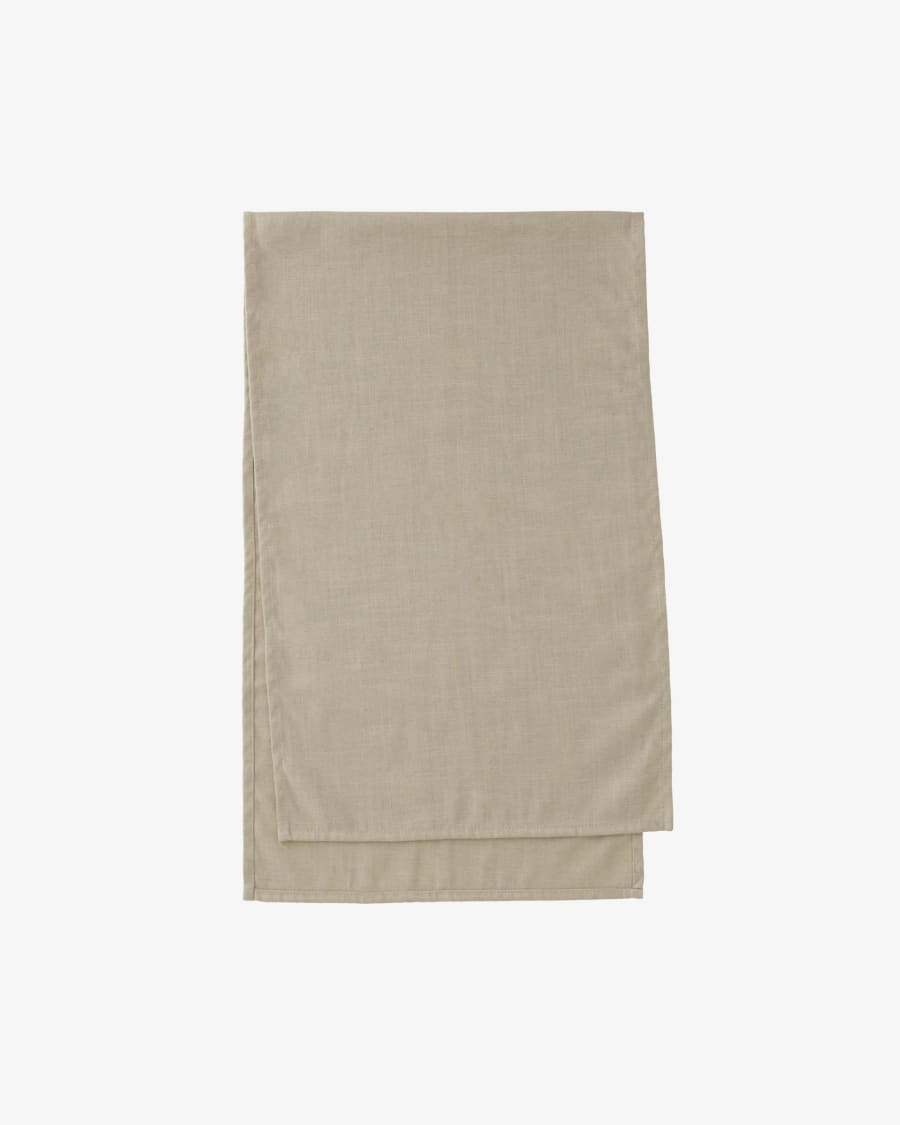 Beige Samay table runner