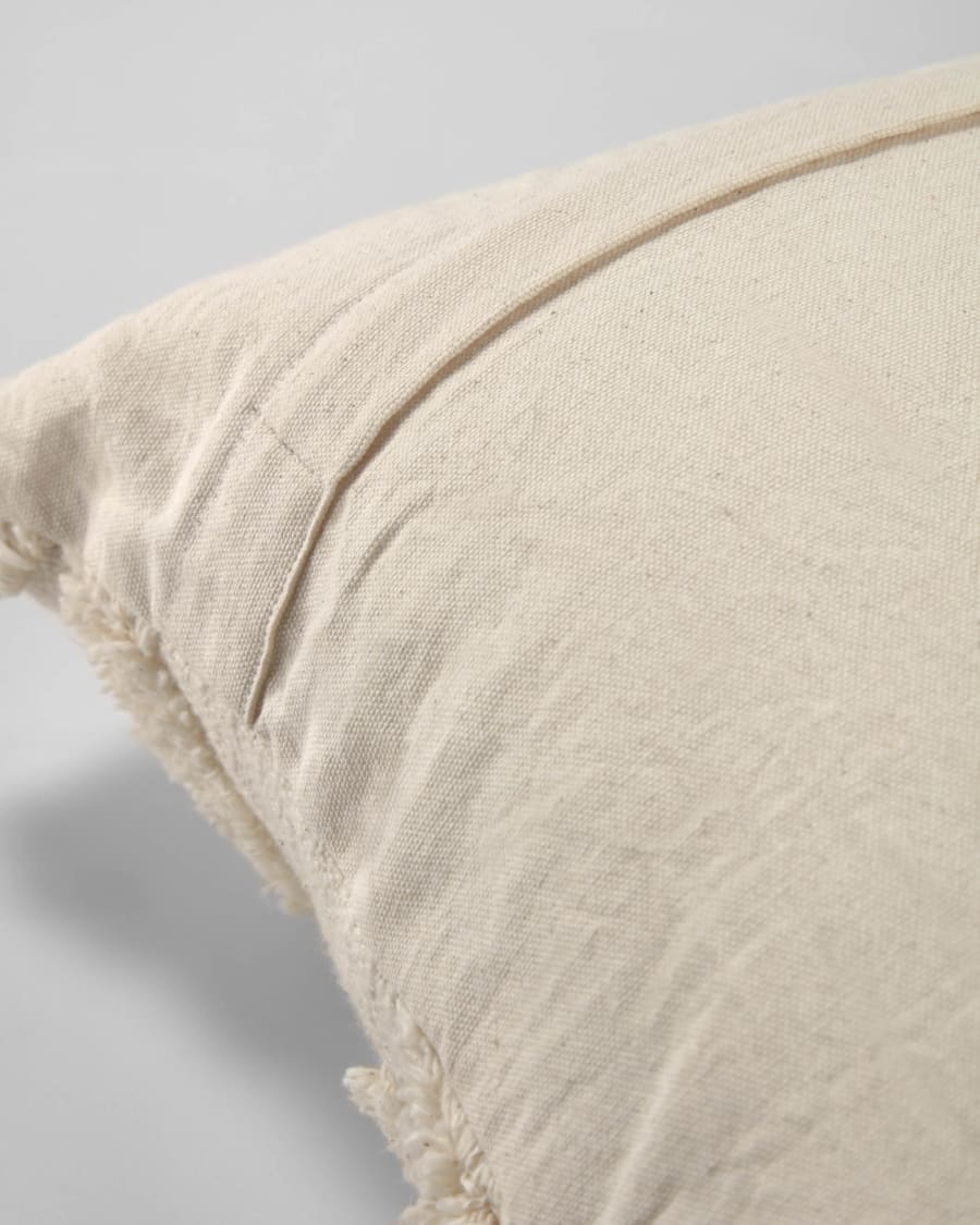 Xayoxhira beige cushion cover 45 x 45 cm