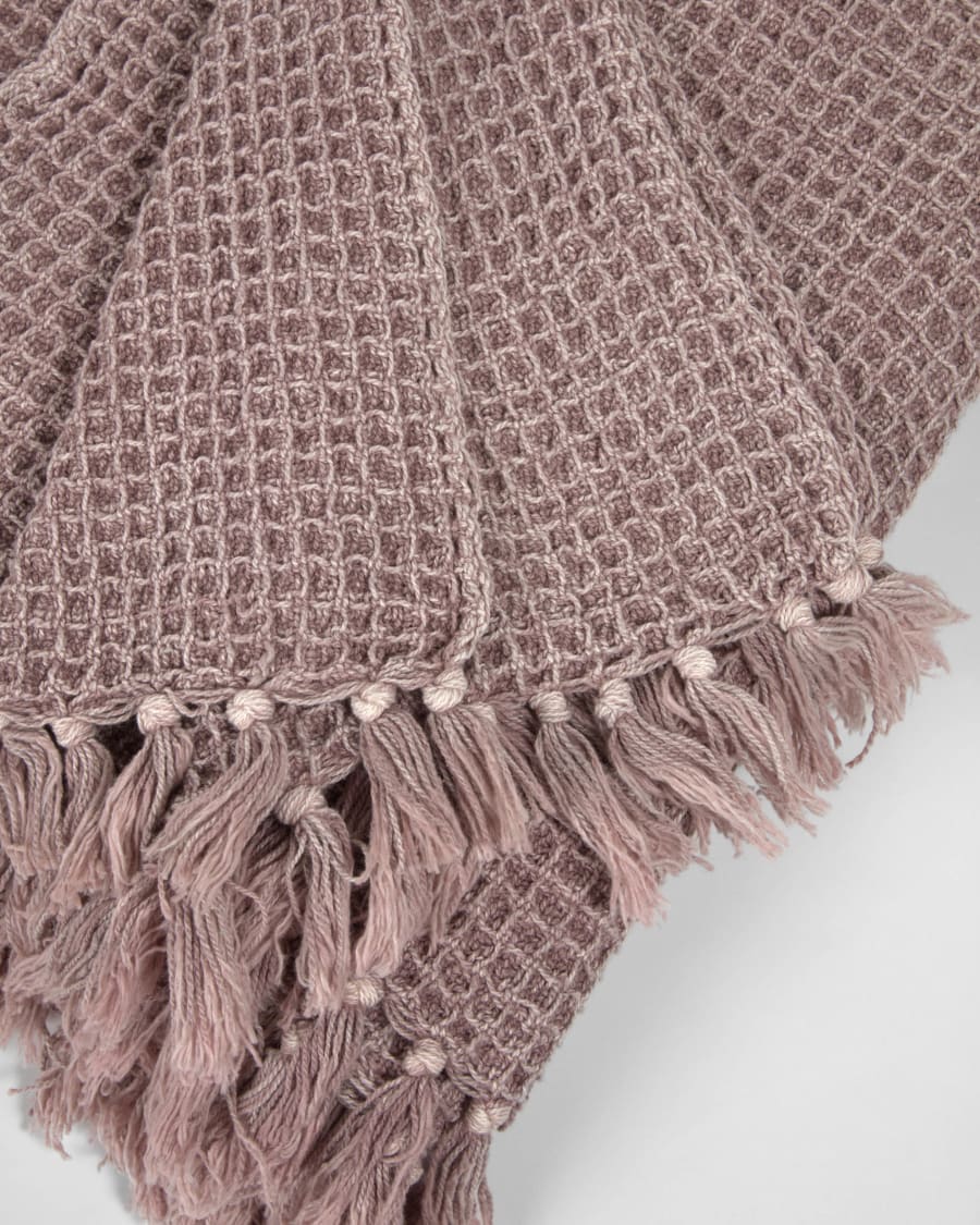 Shallow dark pink blanket 130 x 170 cm
