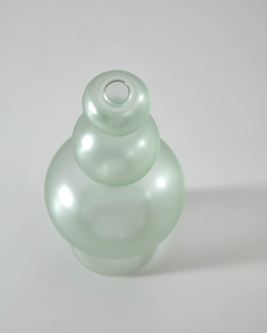 Set of 3 Elody glass vases multi-colour