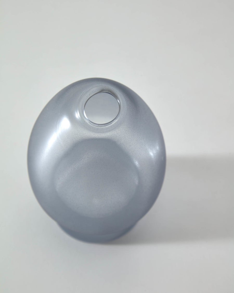 Set of 3 Elody glass vases multi-colour