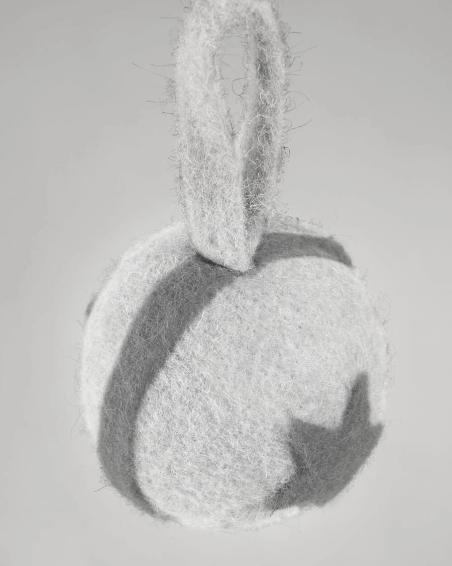 Cath set of 4 Christmas star balls decorations