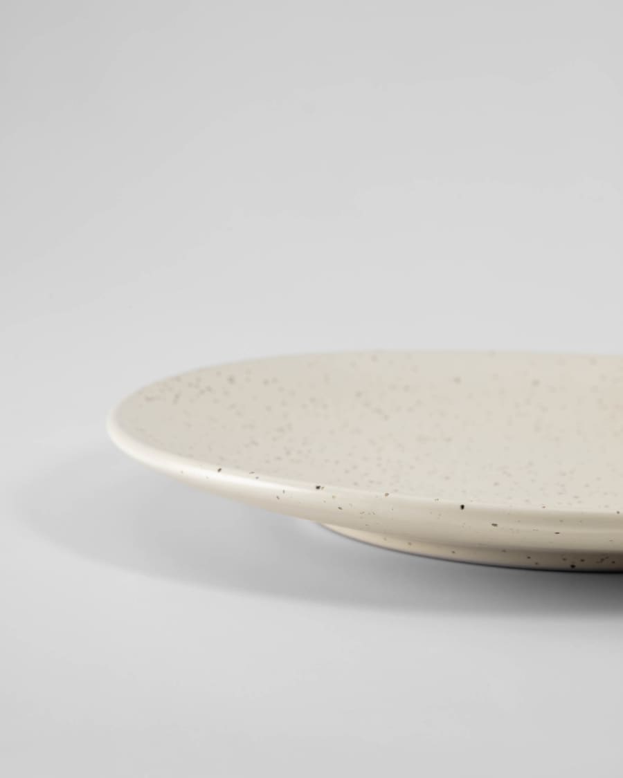 Aratani ceramic plate white