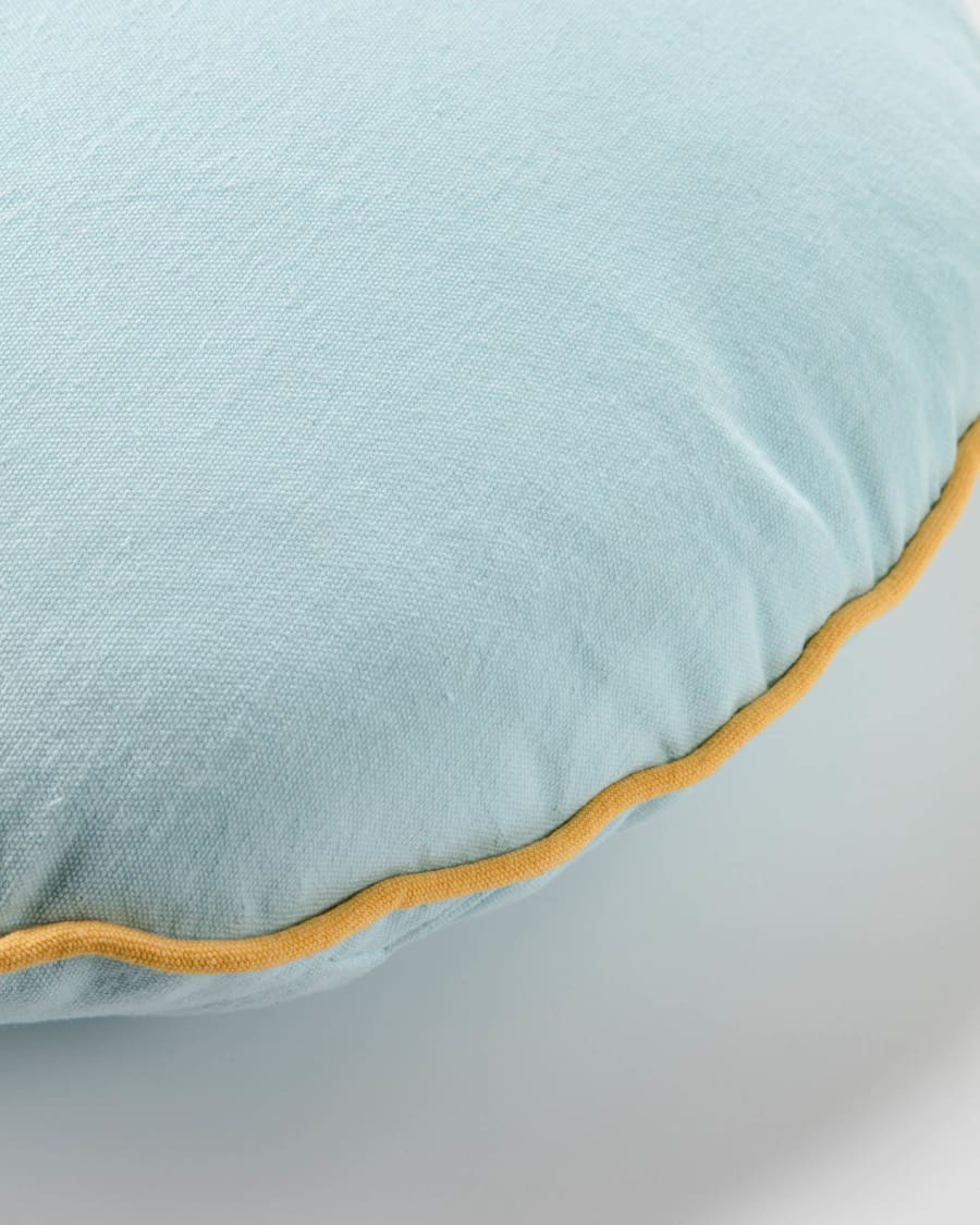 Κάλυμμα μαξιλαριού Fresia Ø 45 εκ, μπλε