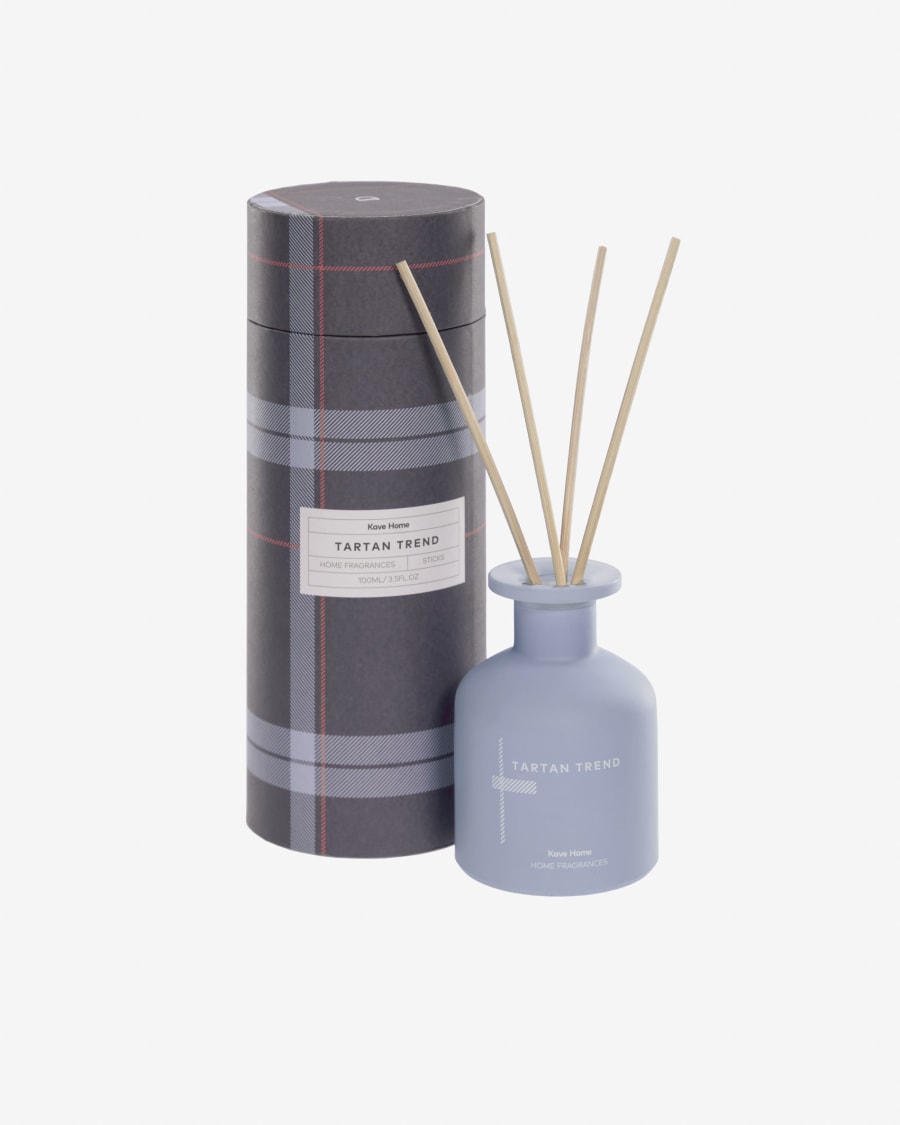 Tartan Trend fragrance diffuser with sticks