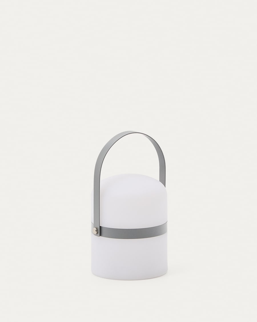 Ridley grey mini table lamp