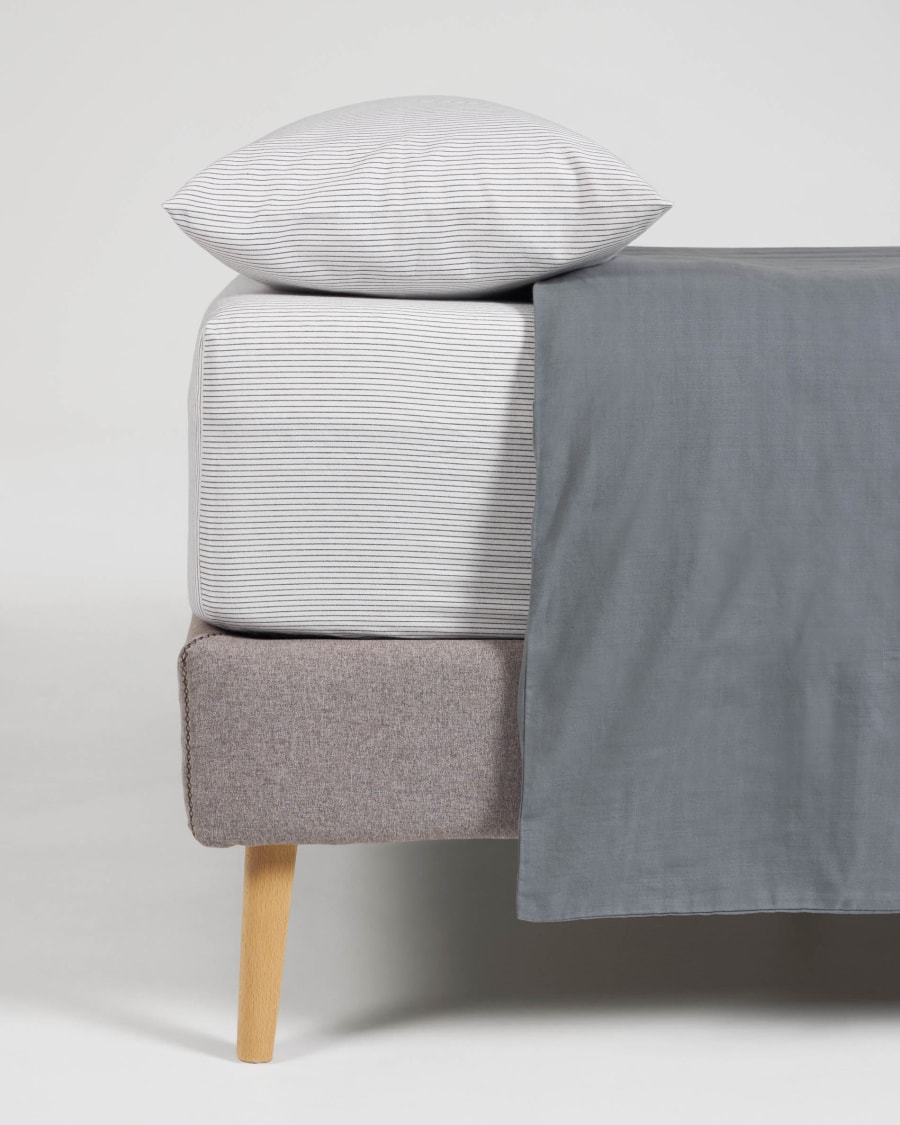 Mariel bedding set duvet cover, fitted sheet, pillowcase 180x200cm organic cotton (GOTS)