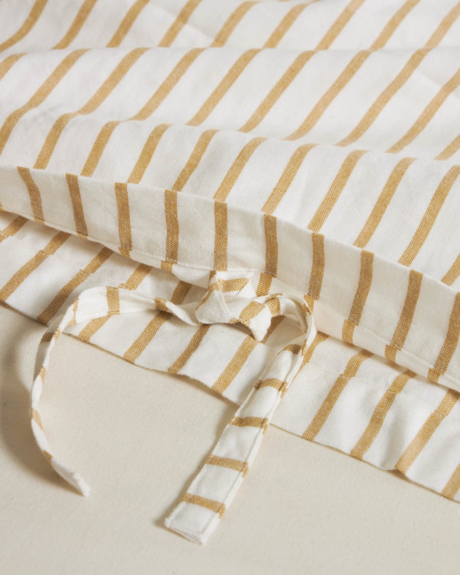 Ghia bedding set of duvet cover,fitted sheet,pillowcase 70 x 140 cm organic cotton (GOTS)