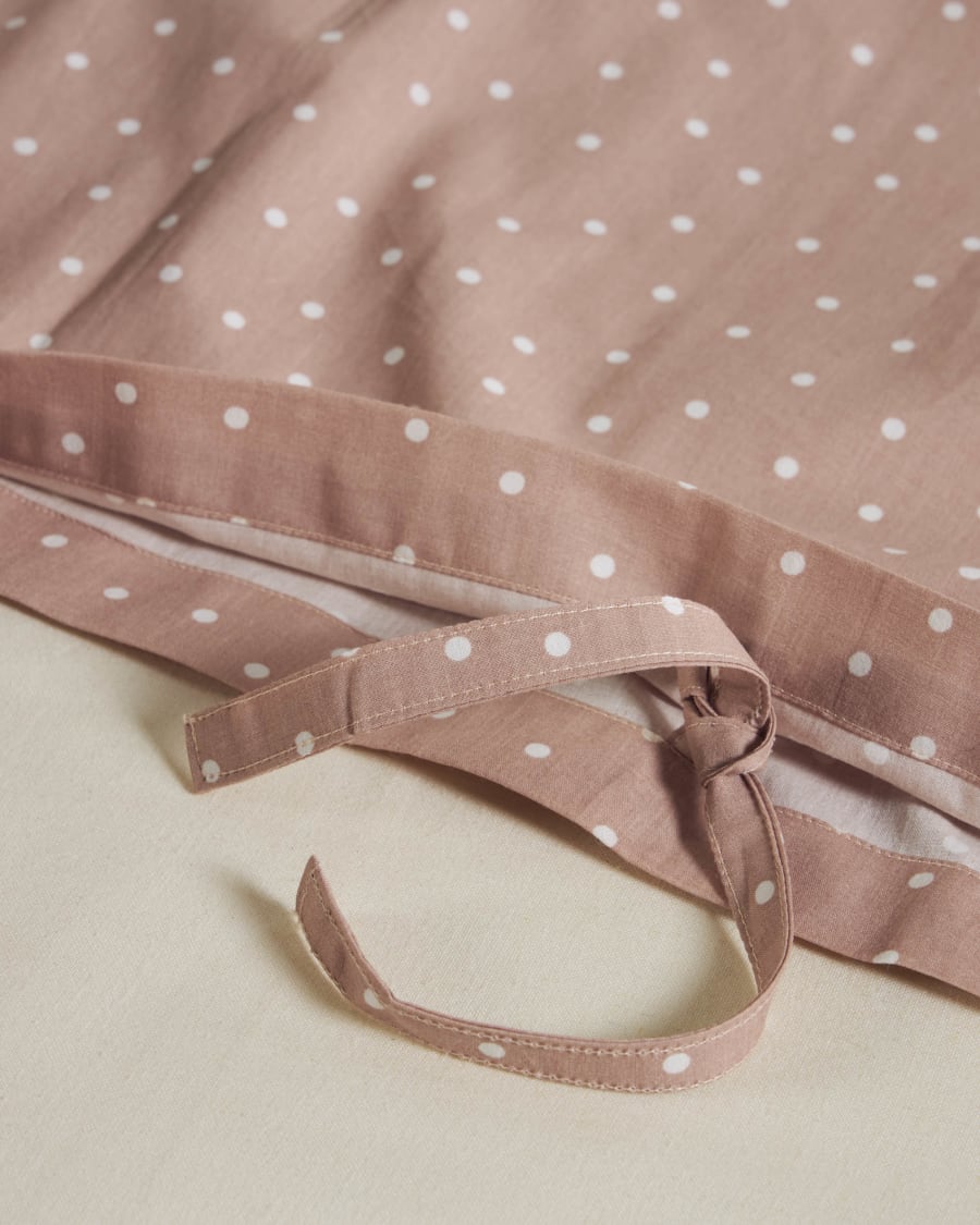 Σετ κλινοσκεπασμάτων Betiana, οργανικό βαμβάκι GOTS, πουά, 70 x 140 εκ