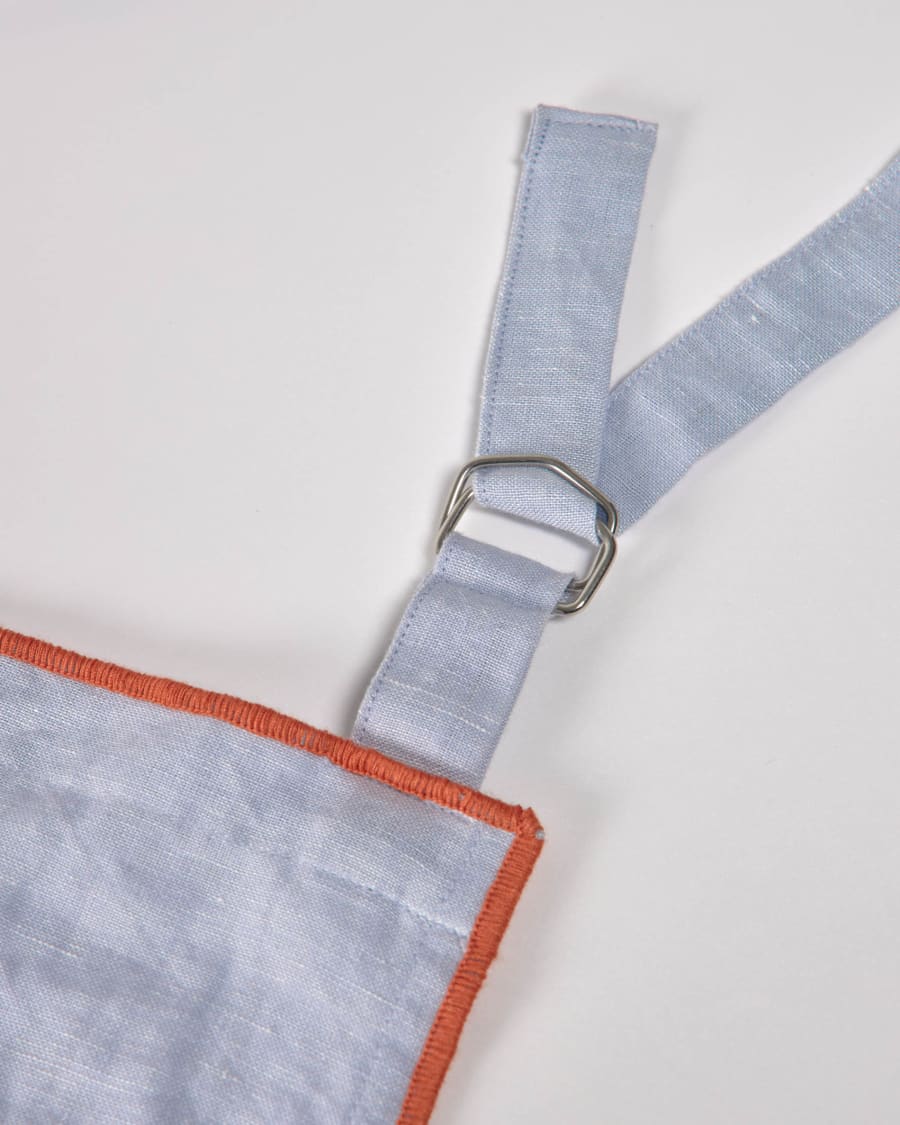 Blue Daneli apron