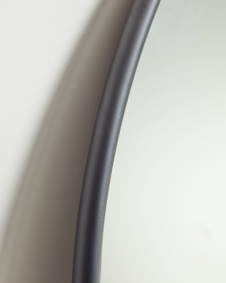 Nazara black metal full-length mirror 70 x 161 cm
