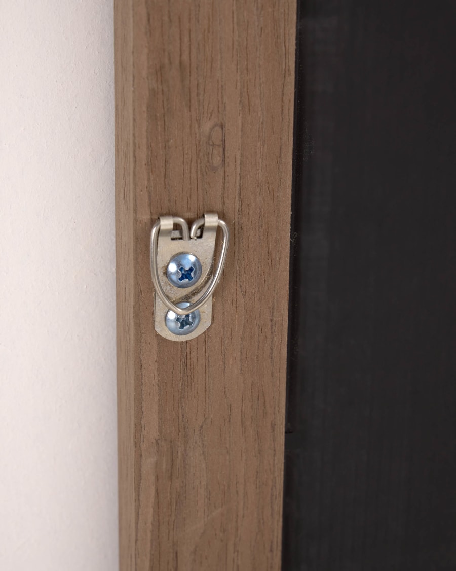 Wilany with walnut finish mirror 52,5 x 152,5 cm