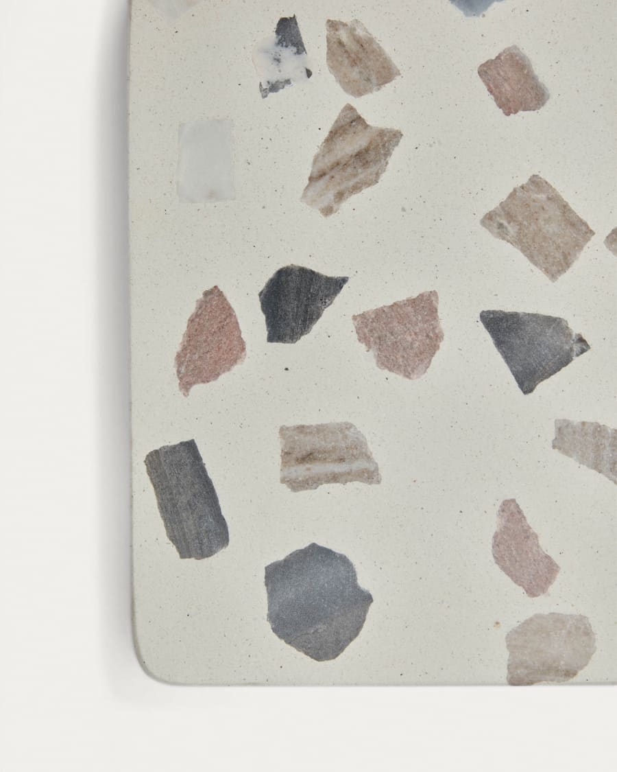 Temira multicoloured terrazzo serving board