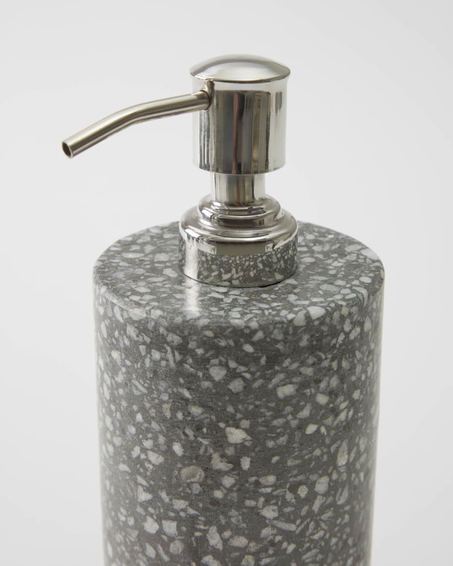 Hiara terrazzo soap dispenser