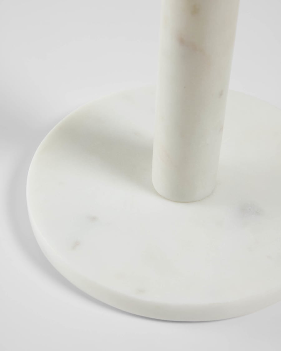 Claria marble kitchen roll holder