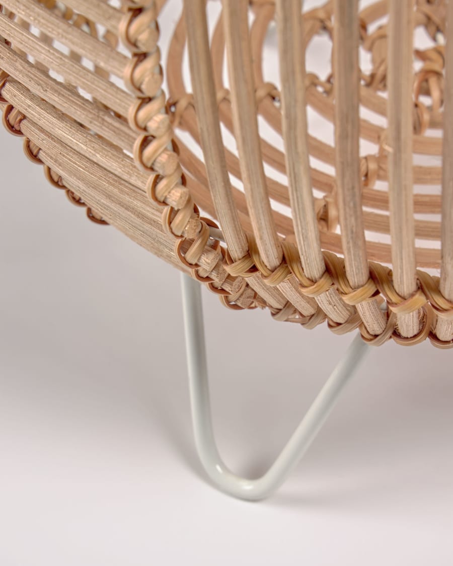Cecira planter made from natural fibres, 35 cm