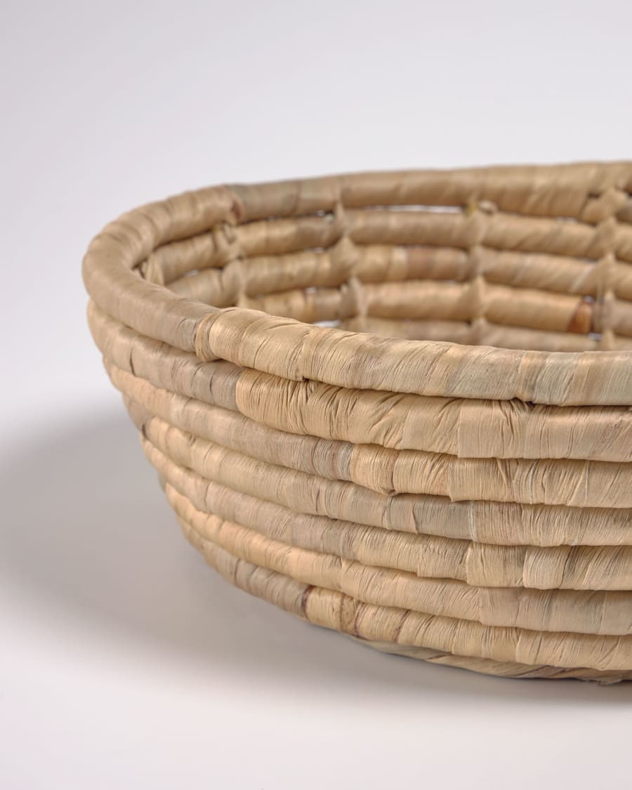 Colomba serving basket made from natural fibres