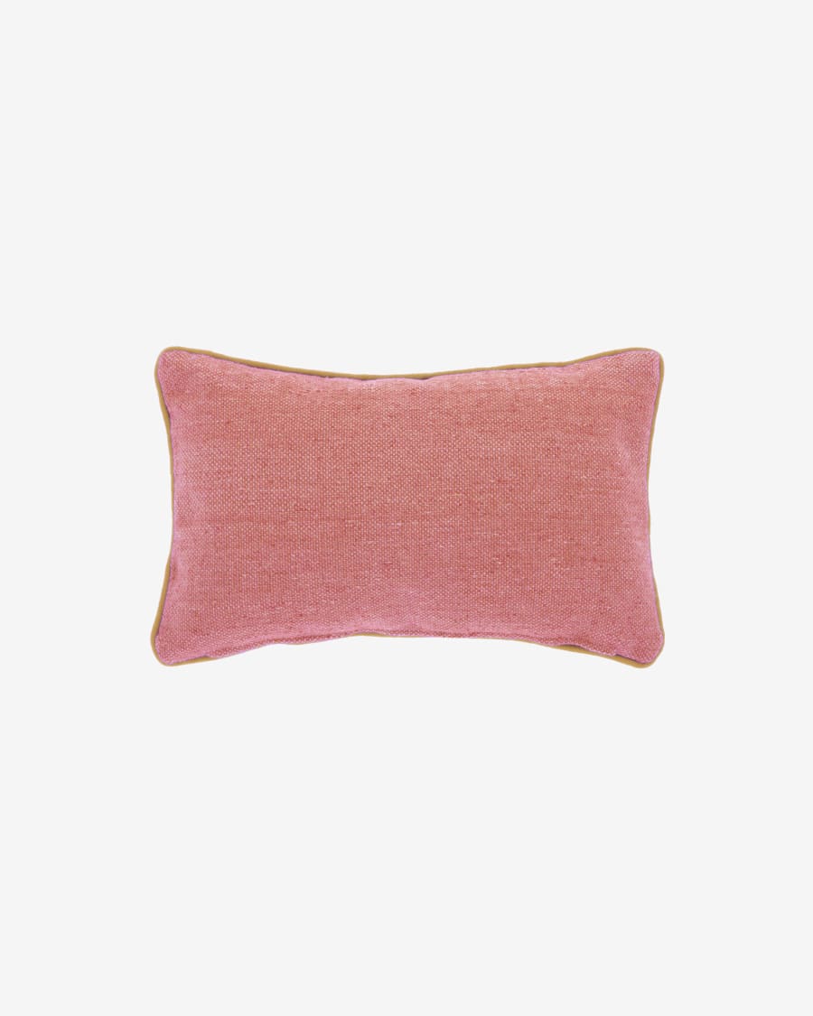 Dalila PET terracotta cushion cover 30 x 50 cm