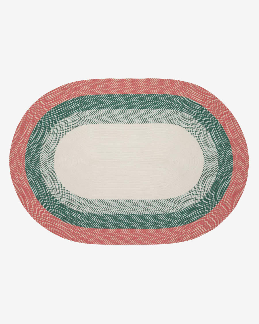 Dalila PET green rug 160 x 230 cm