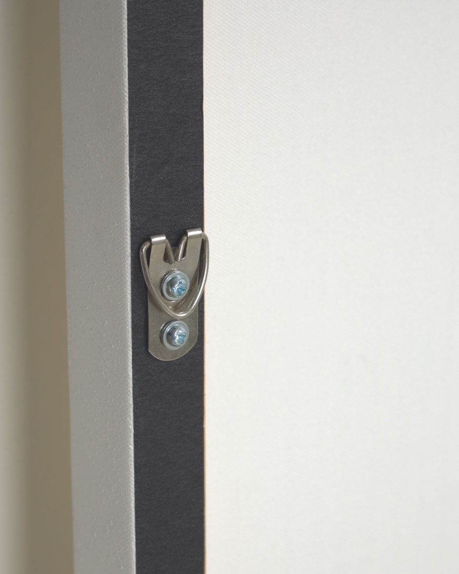 Alvida picture with white and gold rectangles 50 x 50 cm