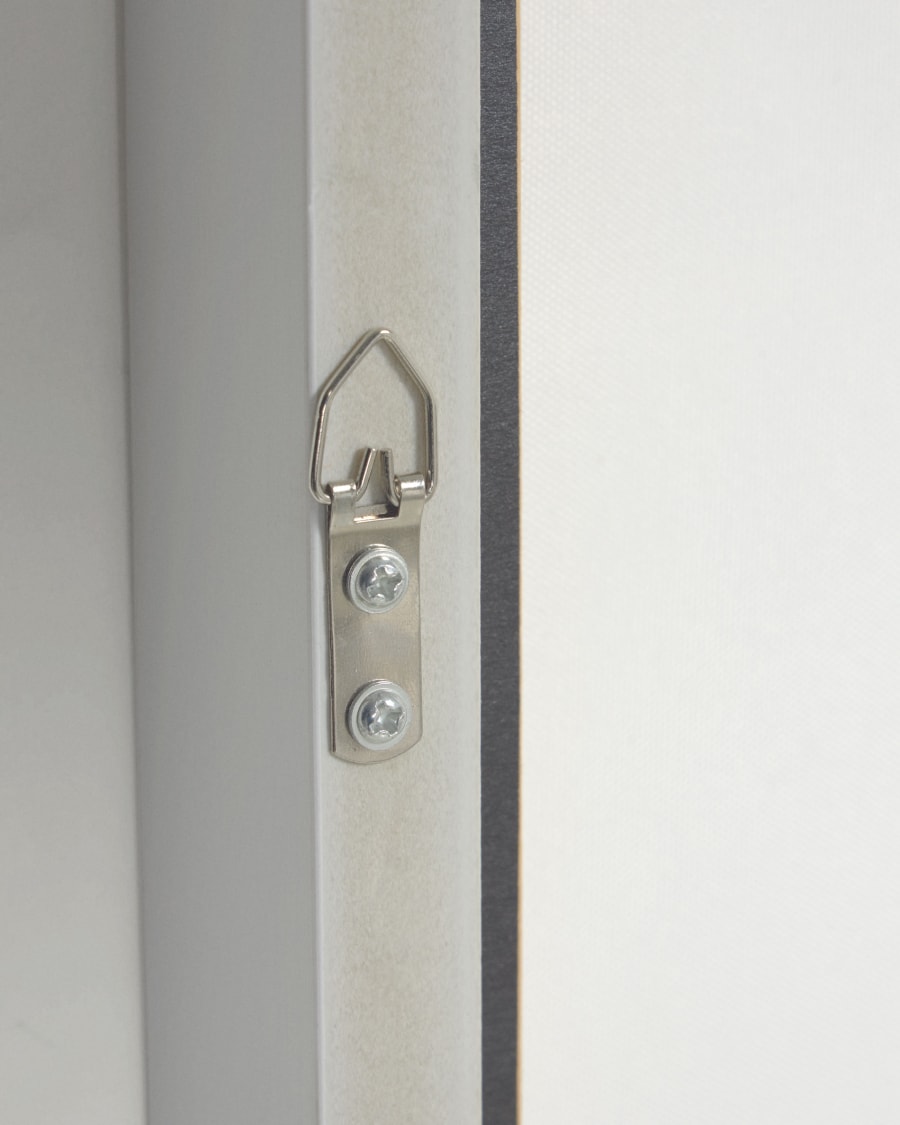 Brunella set of two white pictures 32 x 42 cm