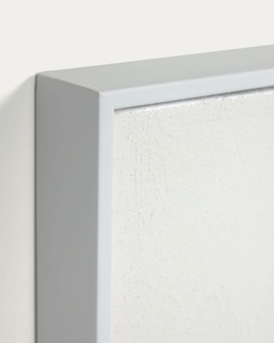 Brunella set of two white pictures 32 x 42 cm