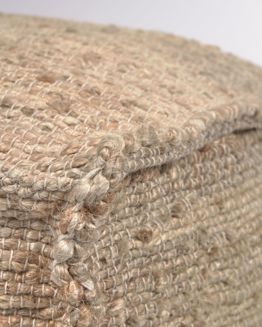 Fadua jute pouffe 45 x 45 cm