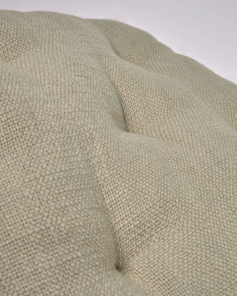 Brunela 100% cotton green chair cushion 45 x 45 cm