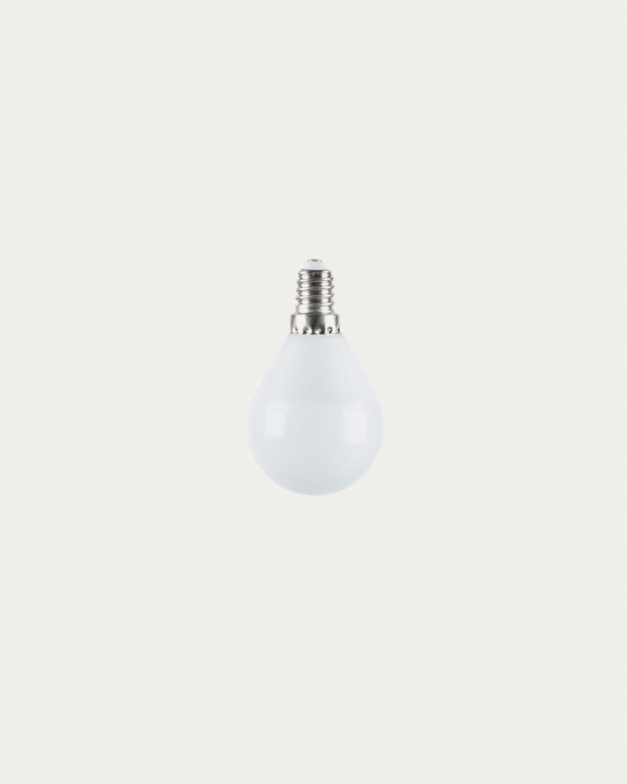 LED E14 4W 38 mm warm light bulb
