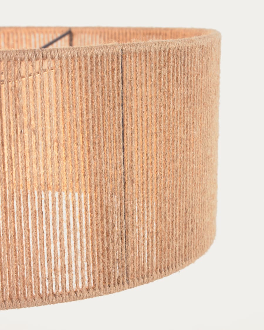 Crista jute light shade with natural finish Ø 47 cm