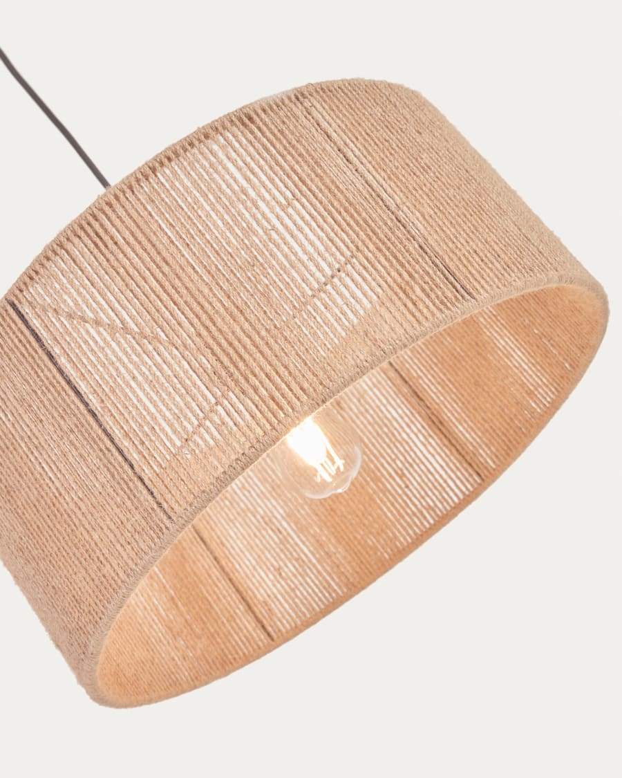 Crista jute light shade with natural finish Ø 47 cm