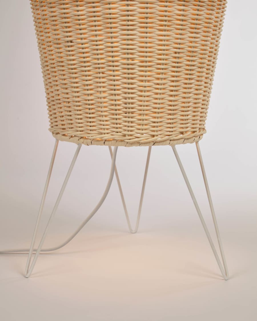 Kamaria large rattan table lamp with natural finish1