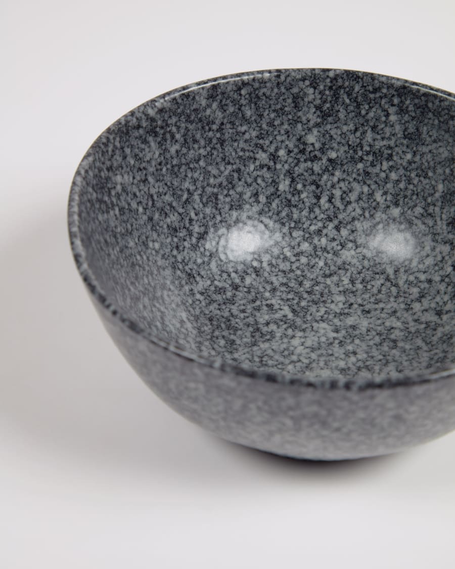 Airena ceramic bowl in black