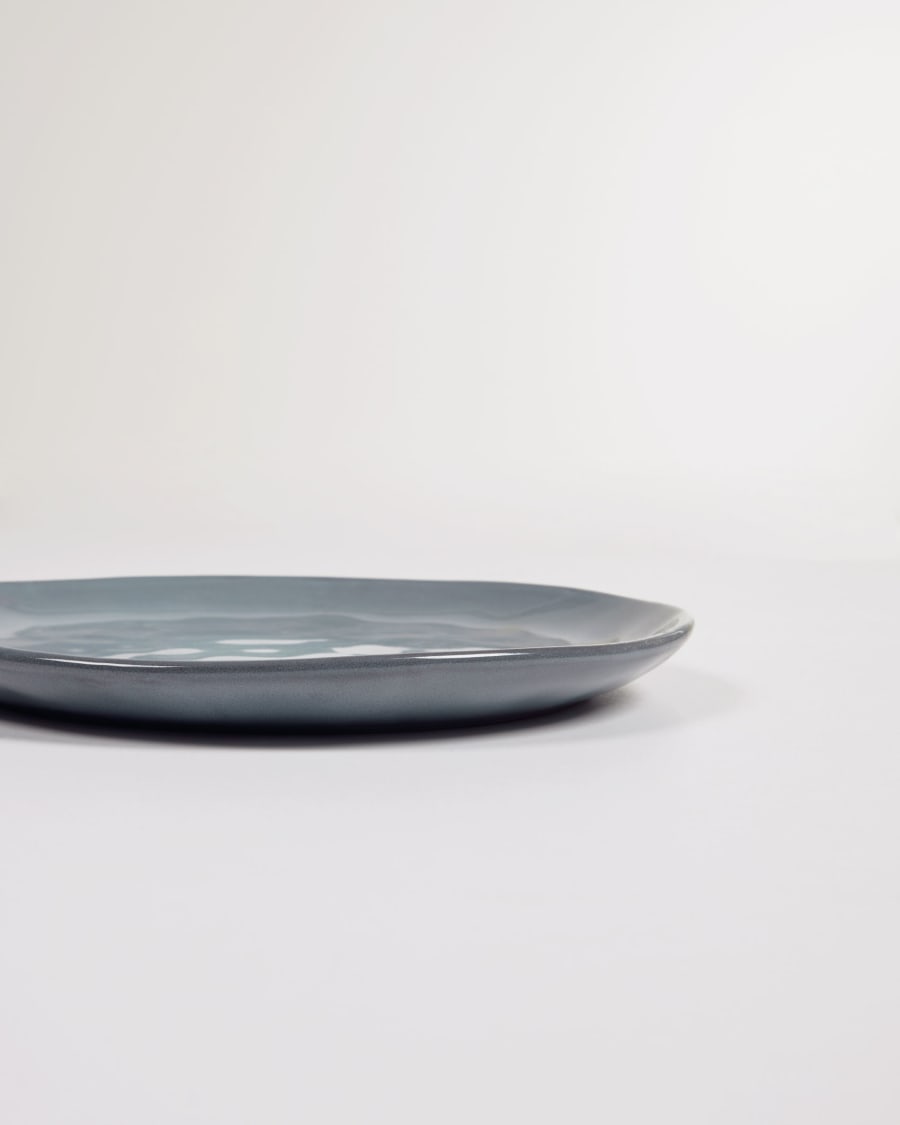 Κεραμικό πιάτο γλυκού Airena, μπλε