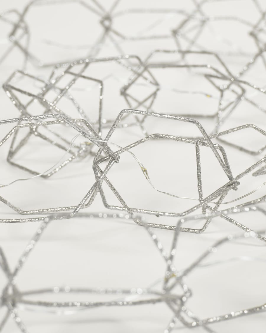 Ghirlanda luminosa Narel grigia 1,9 m