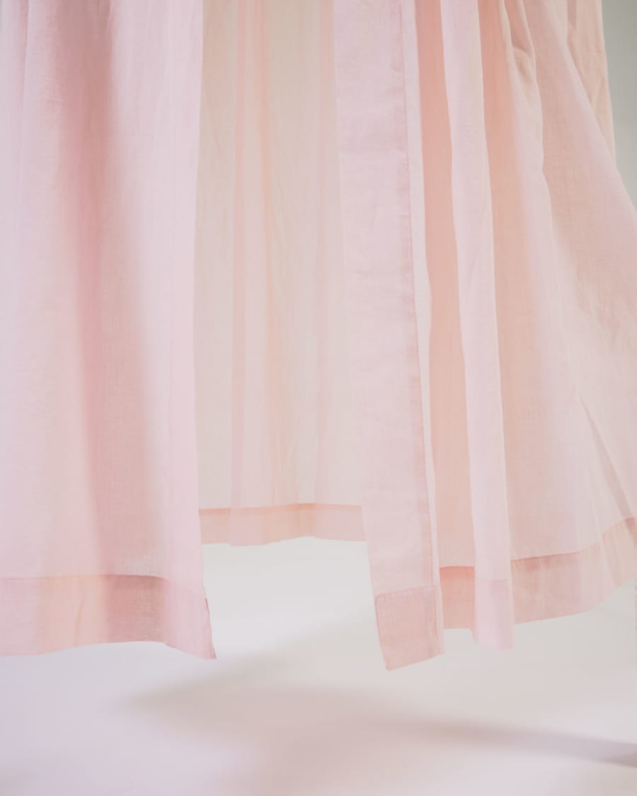 Carelene 100% cotton canopy for kids in pink