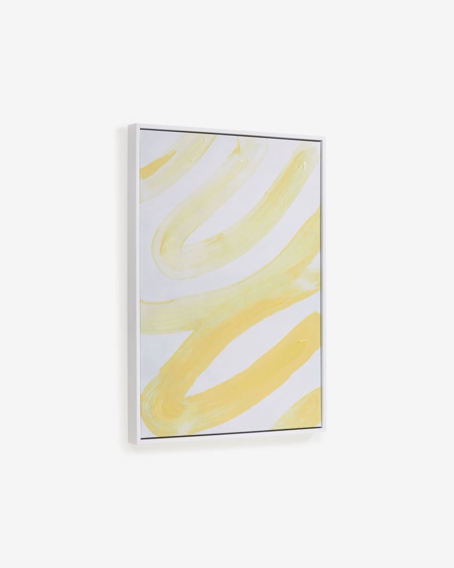 Πίνακας Lien, λευκό και άσπρο, 50 x 70 εκ