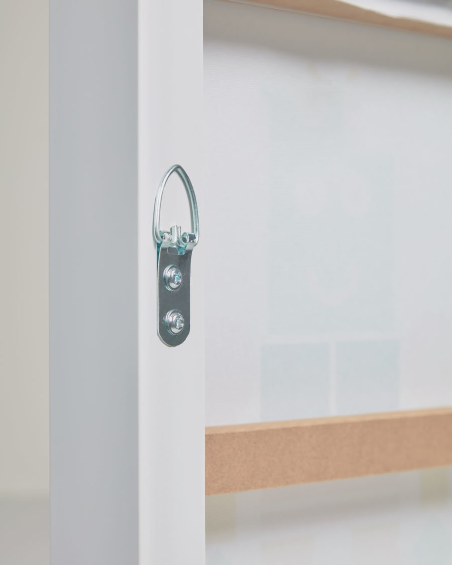 Tableau Julisa robot multicolore 30 x 40 cm