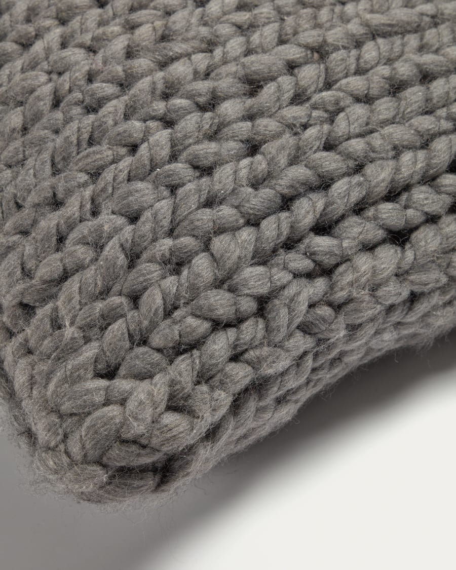 Adonia cushion cover in grey, 45 x 45 cm