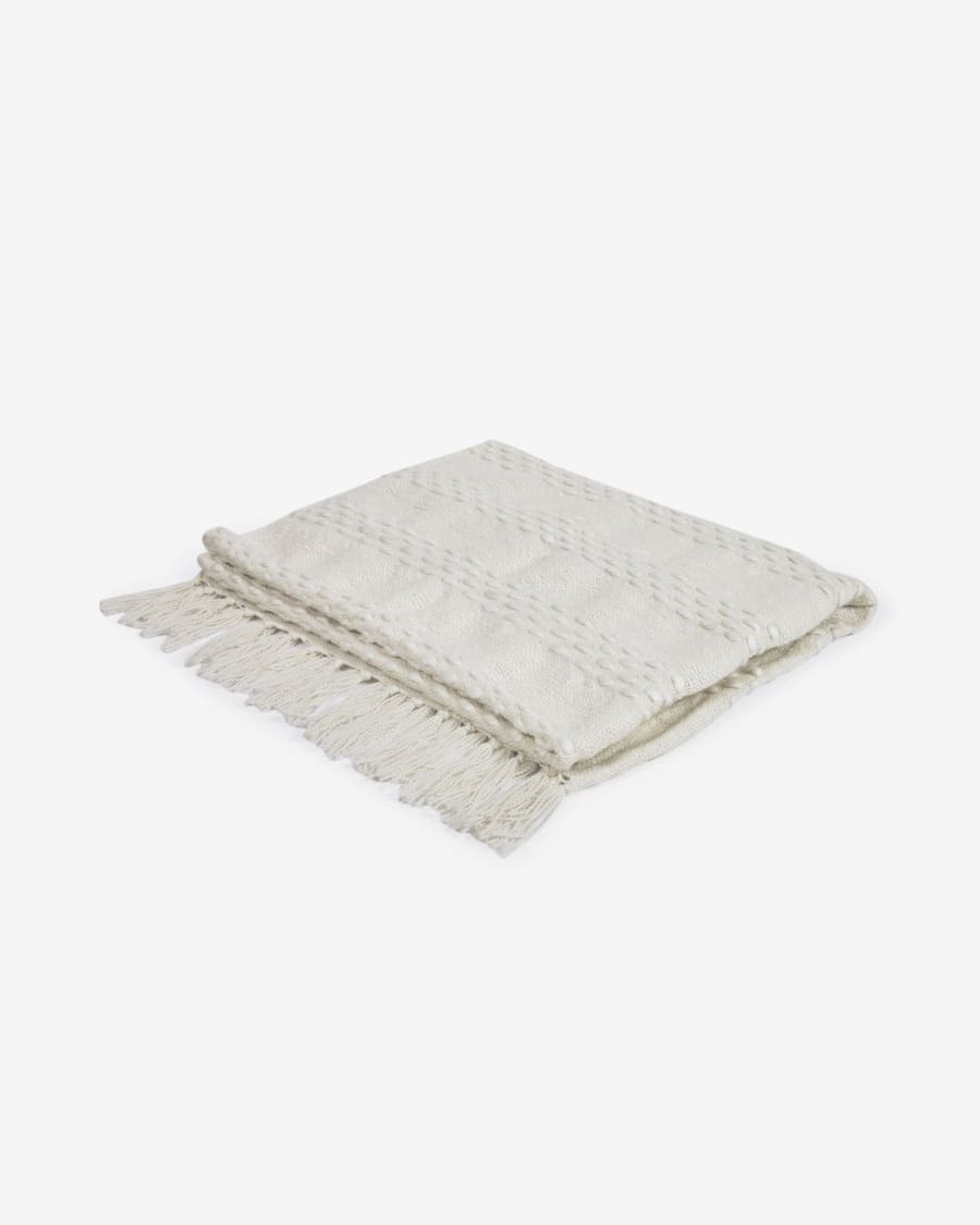 Beva white blanket 125 x 150 cm