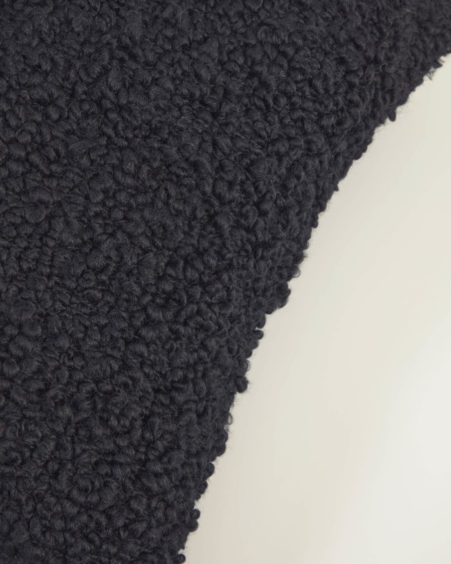 Corel black cushion cover 45 x 45 cm
