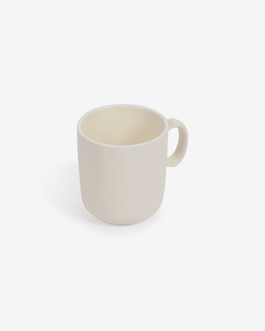 Roperta porcelain coffee cup in beige