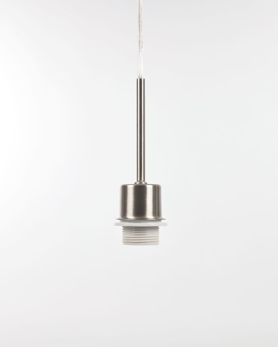 Fitting for Fulvia metal ceiling light with grey finish