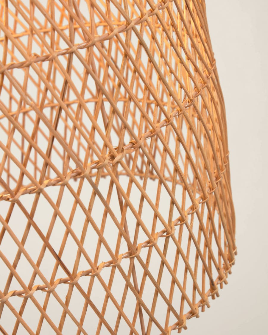 Domitila ceiling light shade in rattan with natural finish Ø 44 cm