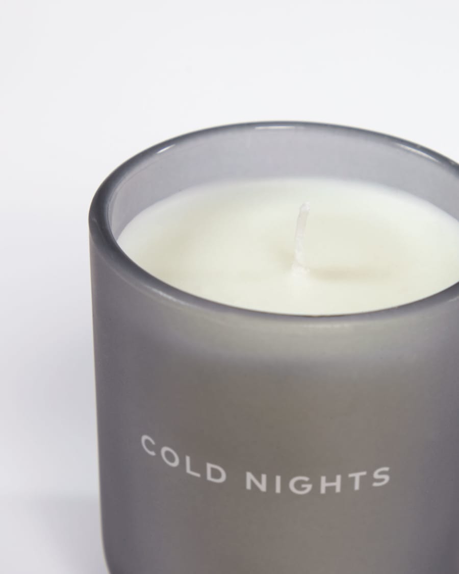 Cold Nights grey scented candle 65 g