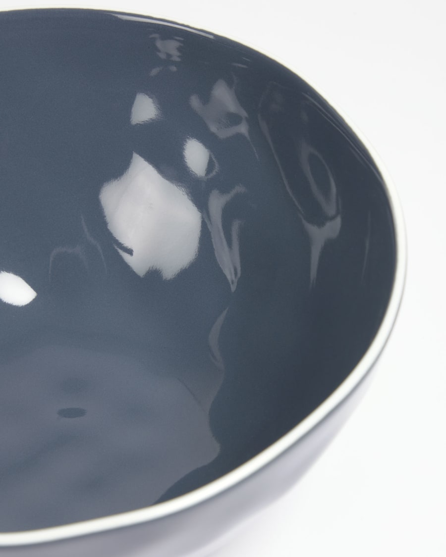 Pontis bowl in blue porcelain