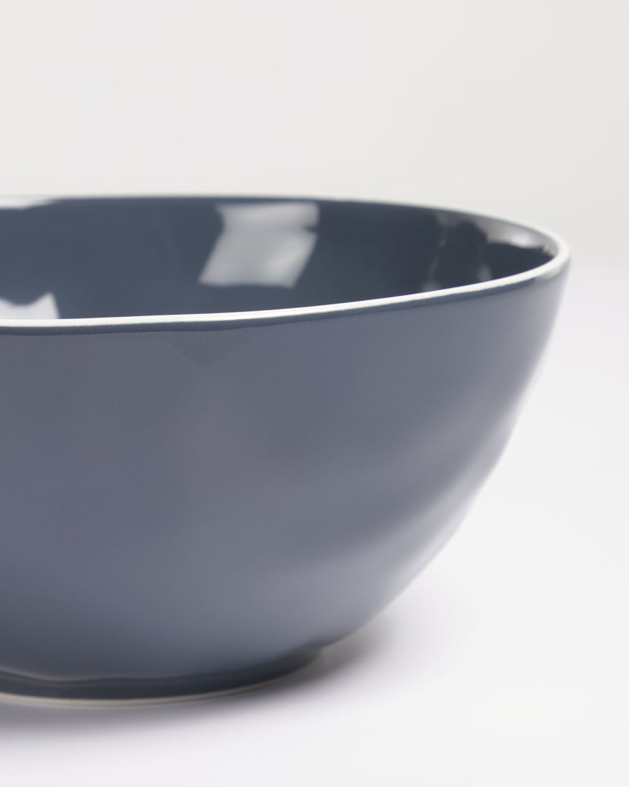 Pontis bowl in blue porcelain