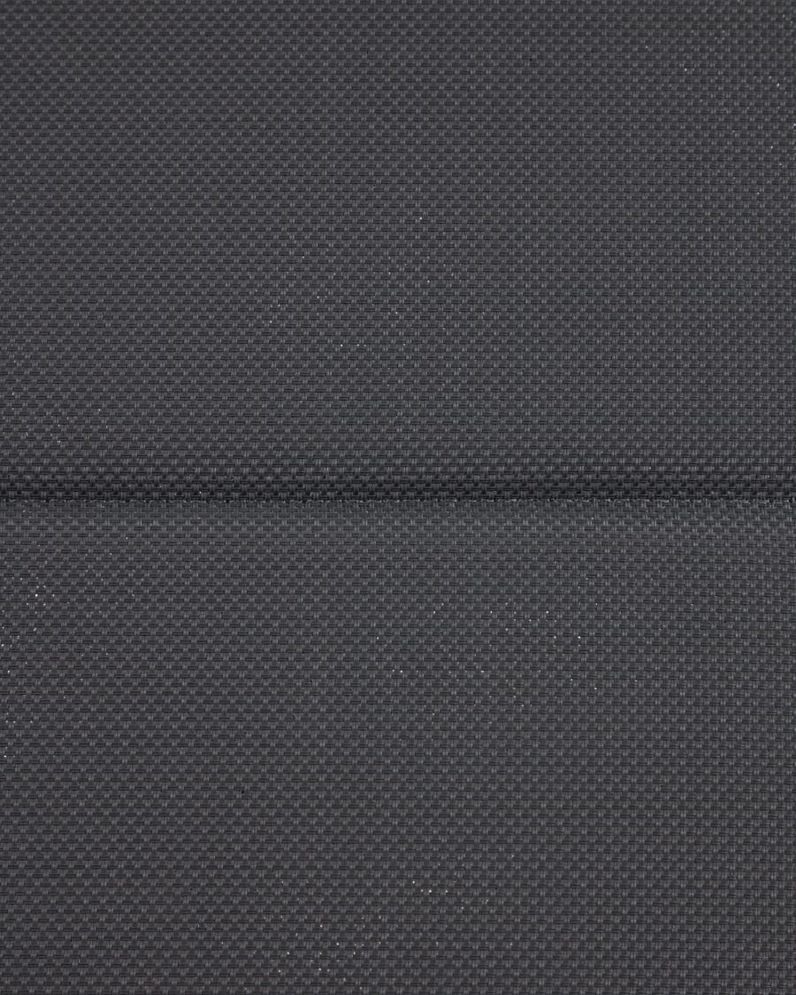 Sirley stackable outdoor chair in black aluminium and texteline