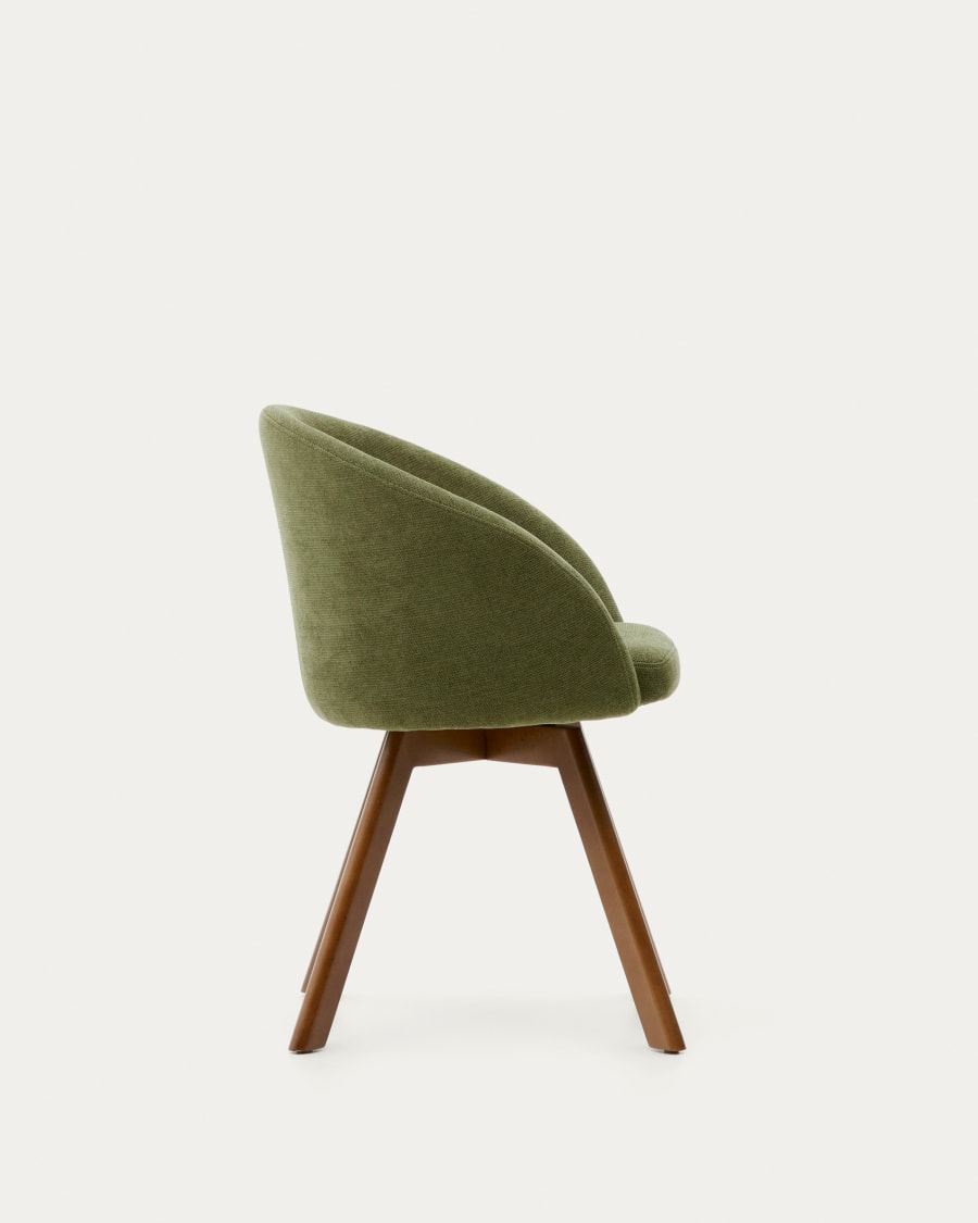 Swivel chair store with wood legs