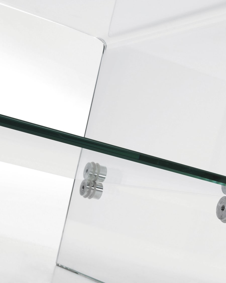 Burano glass coffee table 110 x 55 cm